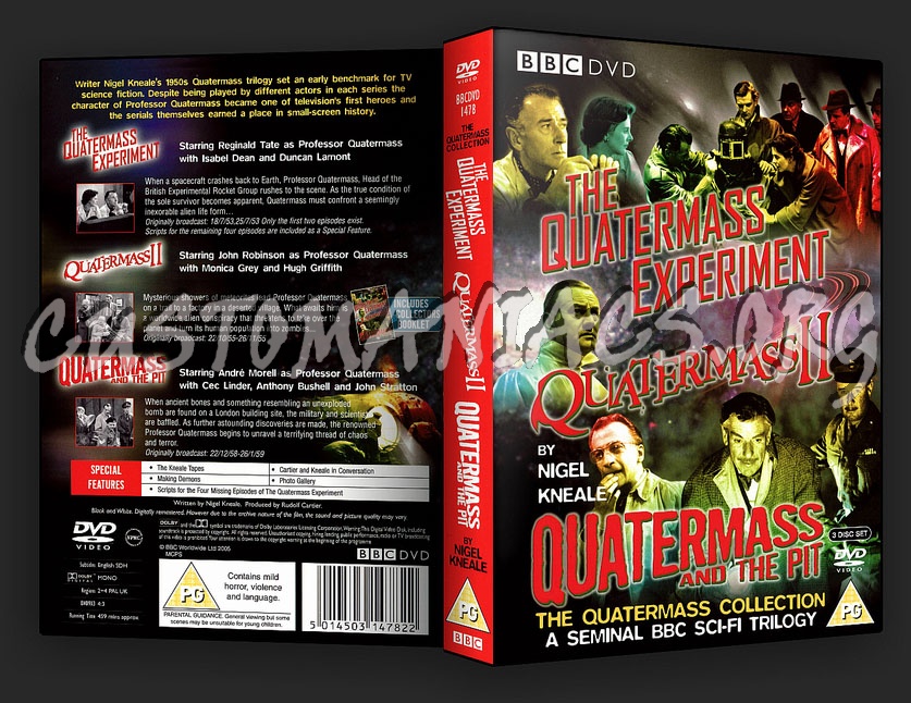 The Quatermass Collection dvd cover
