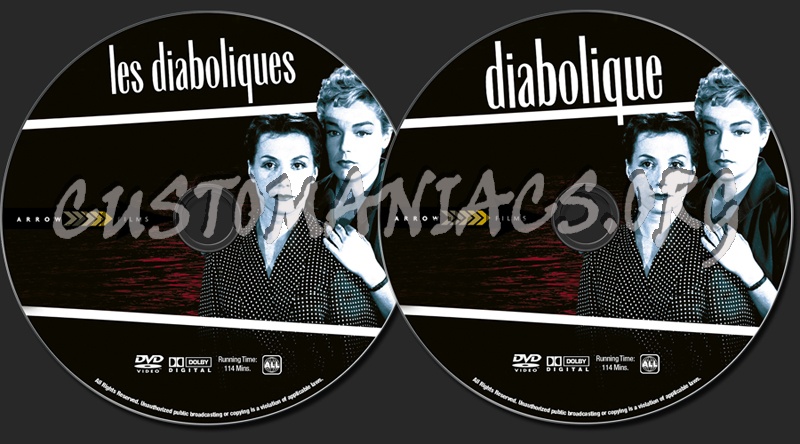 Les Diaboliques / Diabolique dvd label