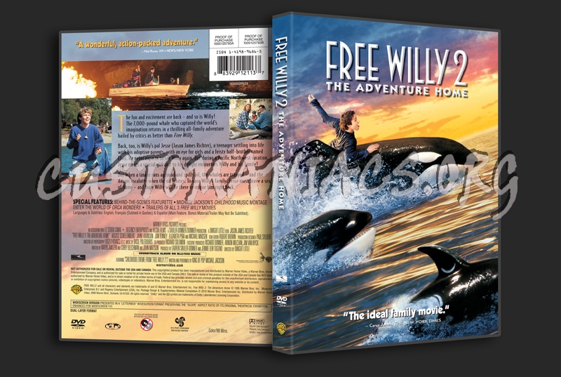 Free Willy 2 dvd cover
