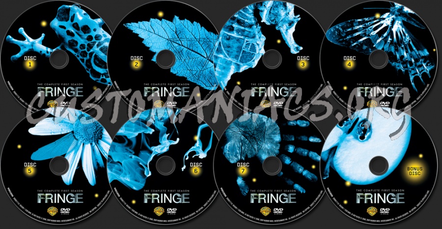 Fringe Season 1 dvd label