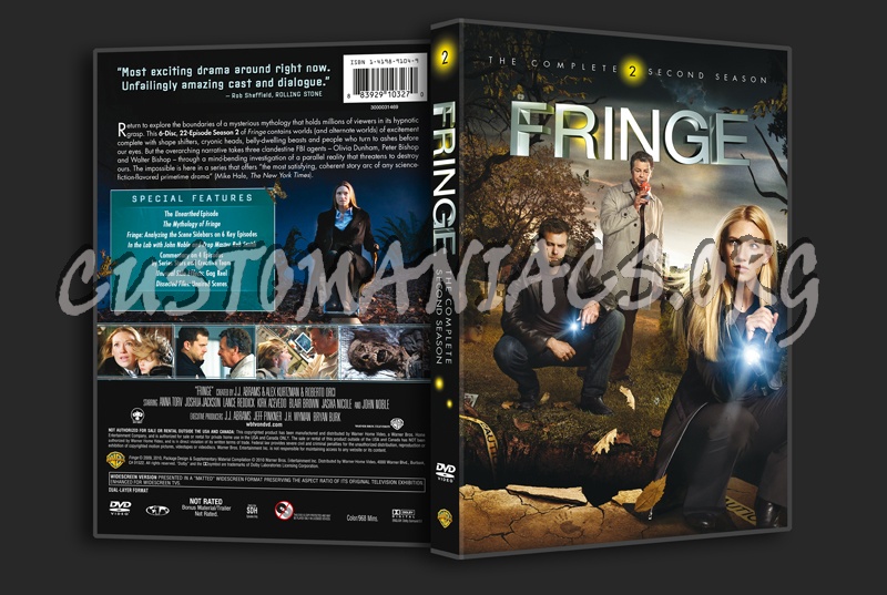 Fringe Season 2 dvd cover