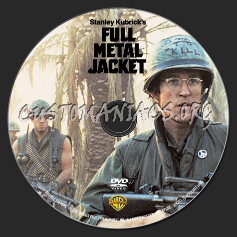 Full Metal Jacket dvd label