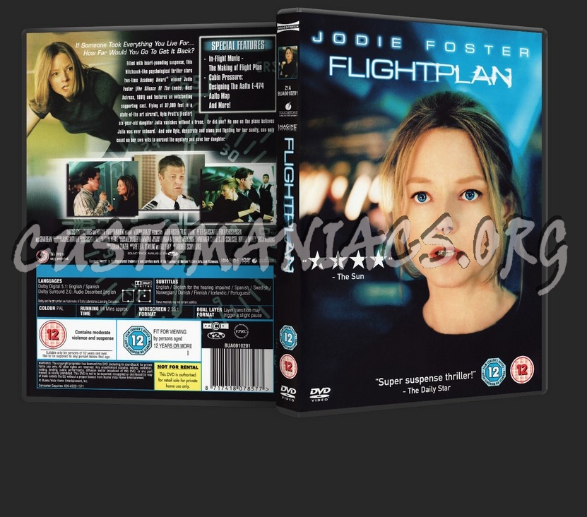Flightplan dvd cover