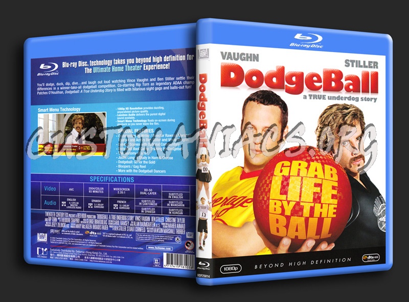 Dodgeball blu-ray cover