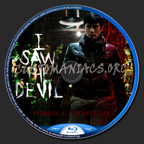 I Saw The Devil blu-ray label