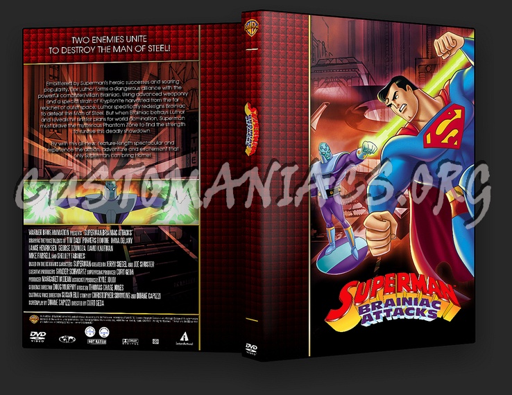 Superman: Brainiac Attacks - TV Collection dvd cover