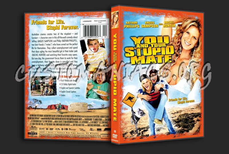 You and your Stupid Mate dvd cover