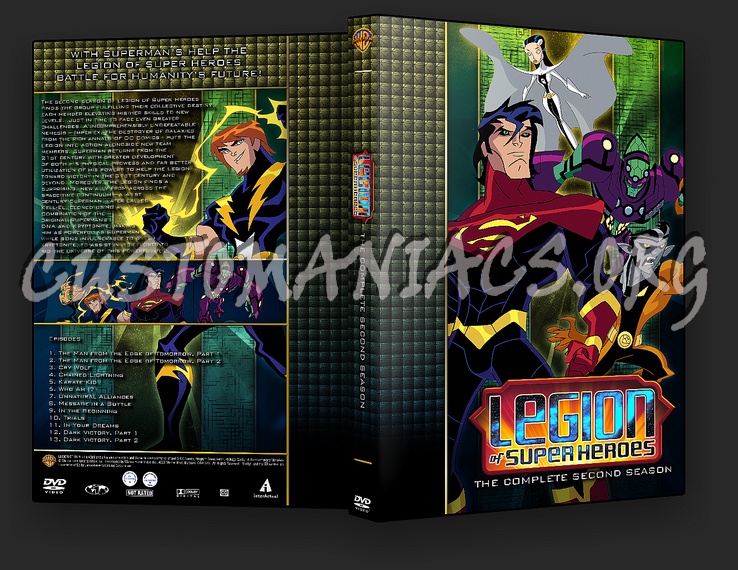 Legion Of Super Heroes - TV dvd cover