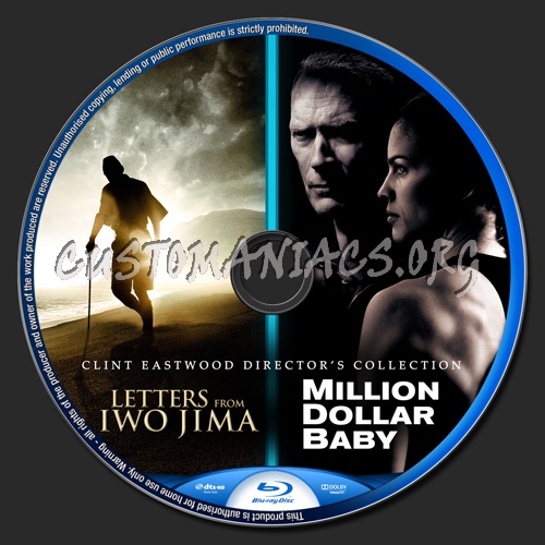 Clint Eastwood Director's Collection blu-ray label