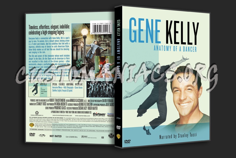 Gene Kelly Anatomy of a Dancer dvd cover
