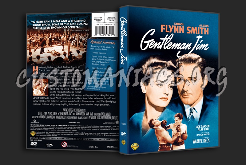 Gentleman Jim dvd cover