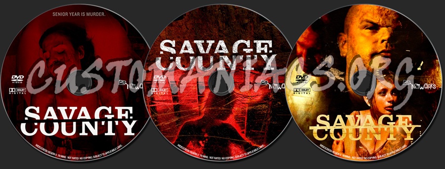 Savage County dvd label