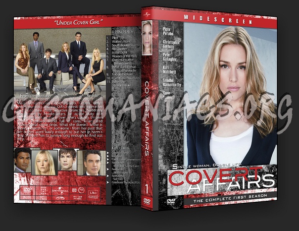 Covert Affairs dvd cover