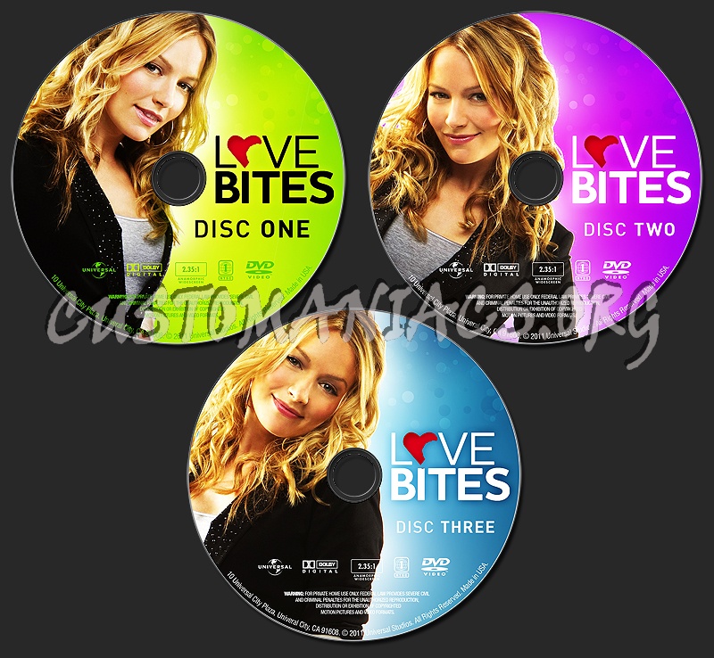 LOVE BITES - Season 1 dvd label