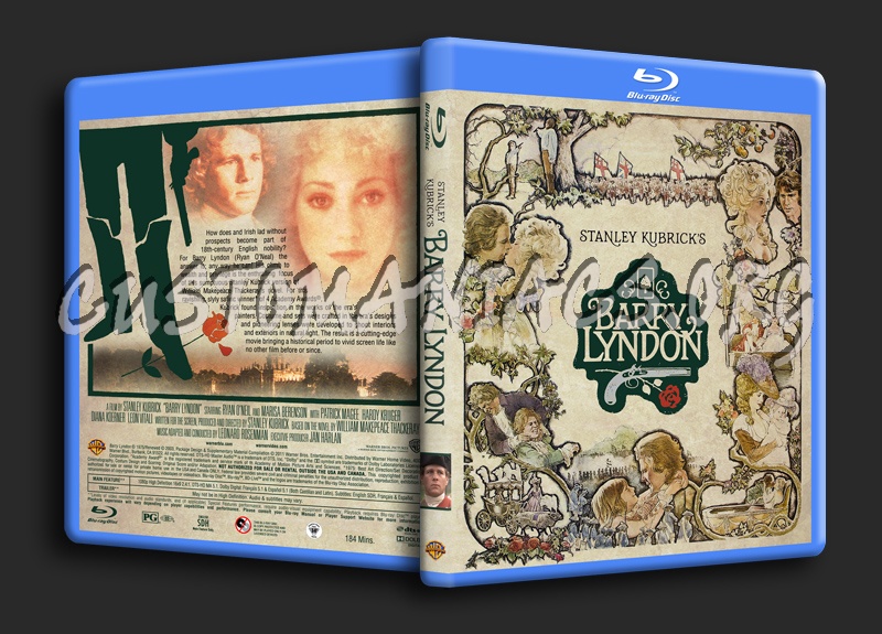 Barry Lyndon blu-ray cover