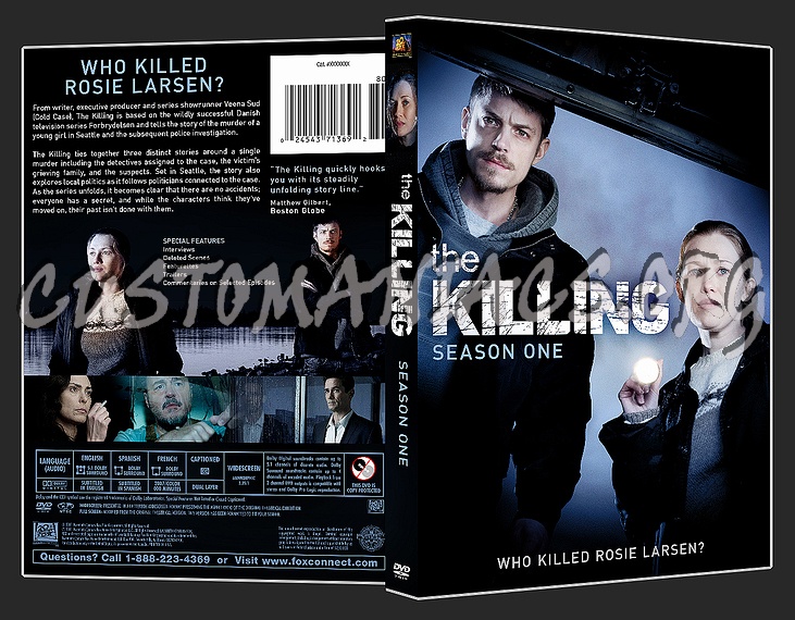 THE KILLING - Season 1 dvd cover