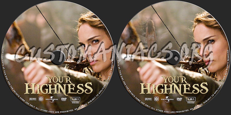 Your Highness dvd label