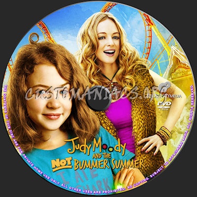 Judy Moody and the Not Bummer Summer dvd label