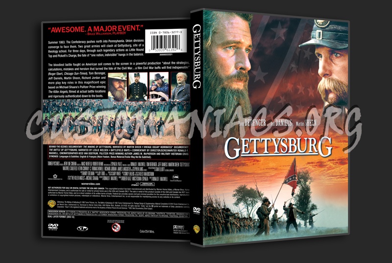 Gettysburg dvd cover