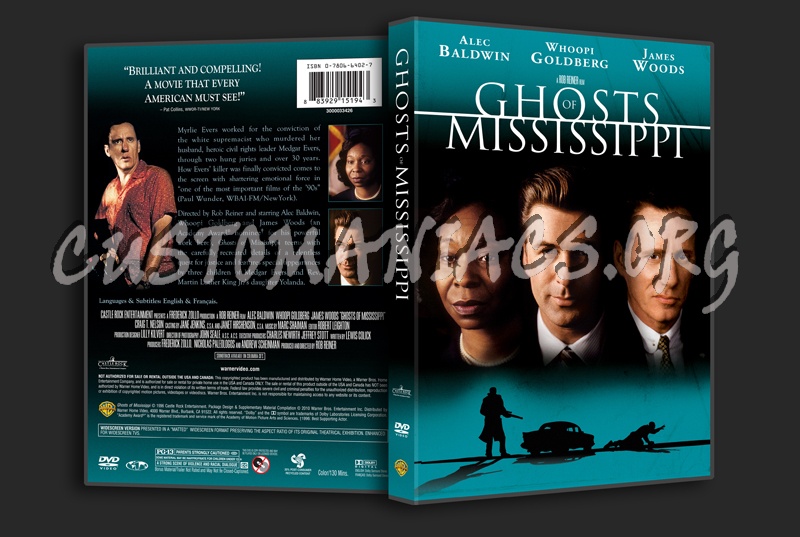 Ghosts of Mississippi dvd cover