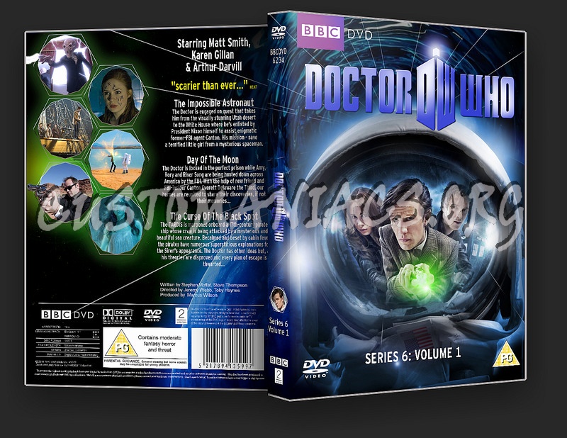 Doctor Who Series 6 Volume 1 dvd cover