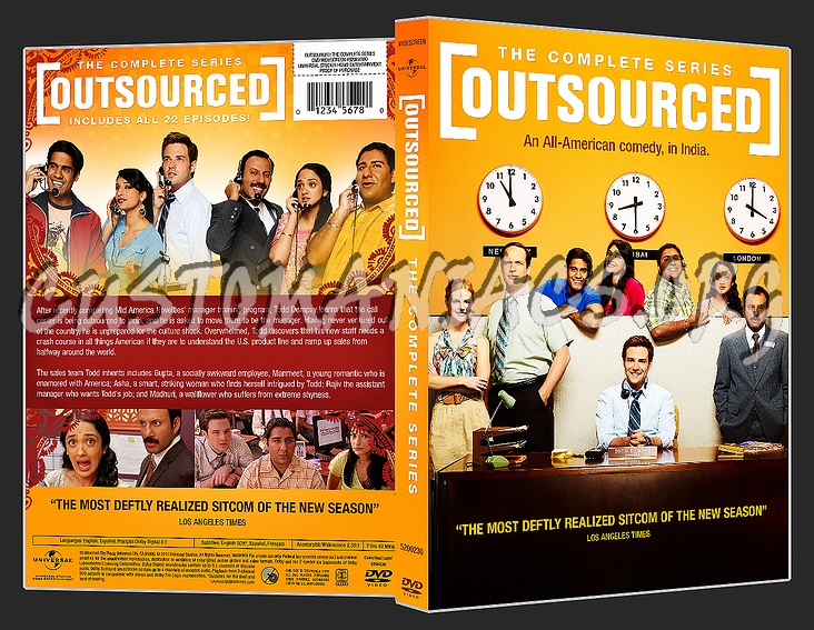 OUTSOURCED (Complete Series) dvd cover