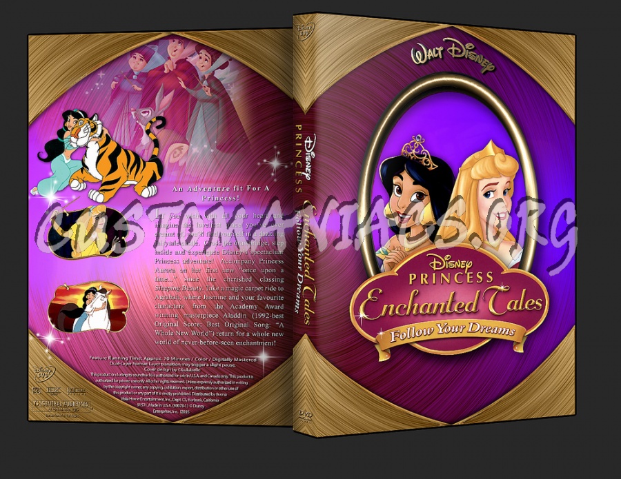 Disney Princess Enchanted Tales Follow Your Dreams dvd cover