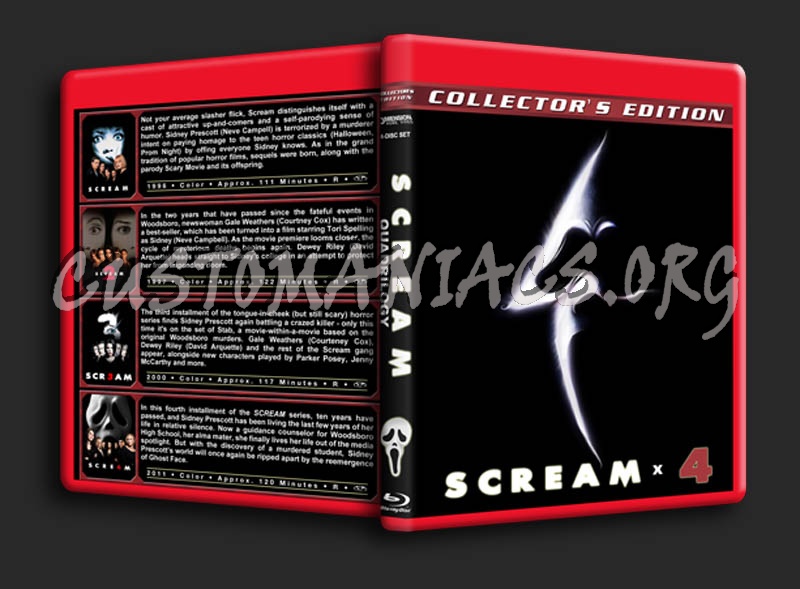 Scream Collection blu-ray cover