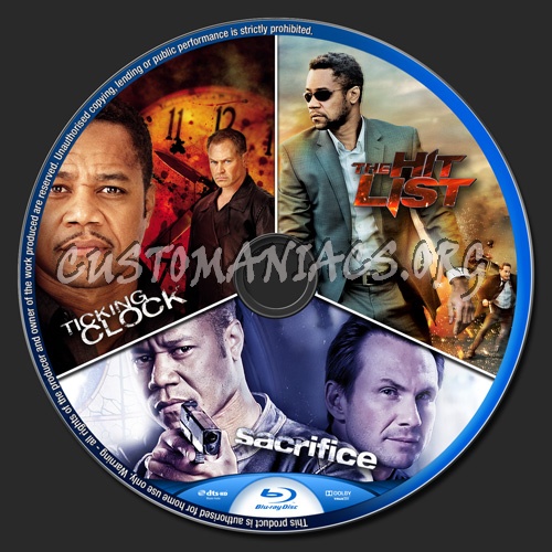 Cuba Gooding Jr. Collection blu-ray label