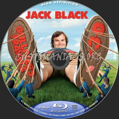 Gulliver's Travels blu-ray label