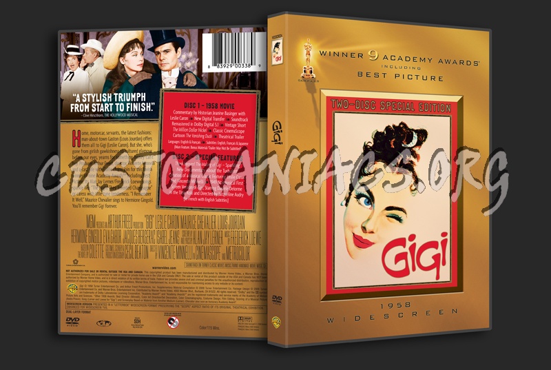 Gigi dvd cover