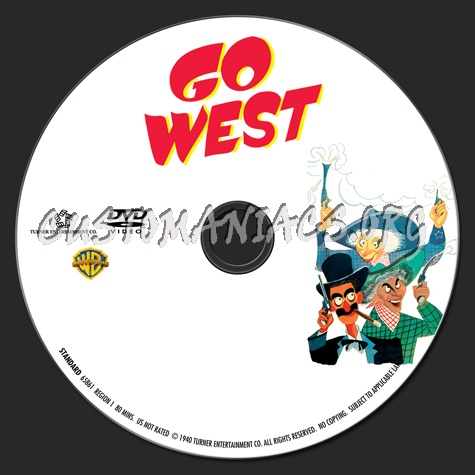 Go West dvd label