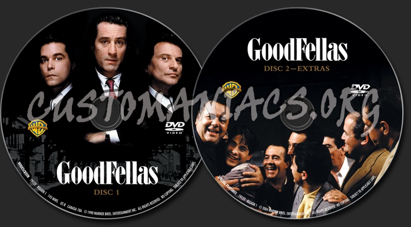 Goodfellas dvd label