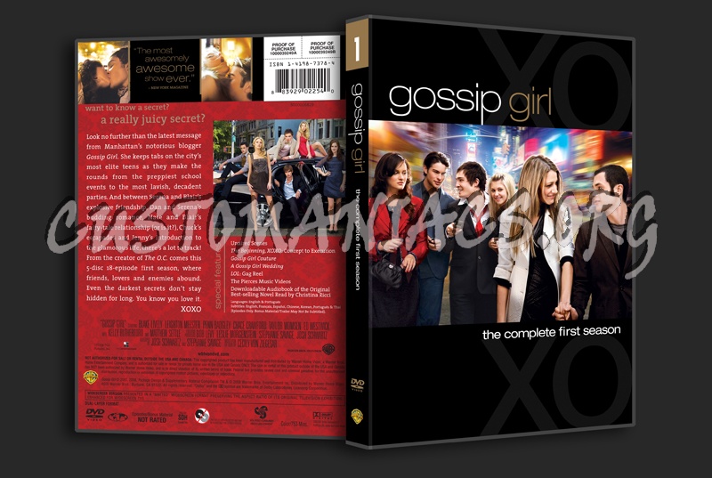 Gossip Girl Season 1 dvd cover