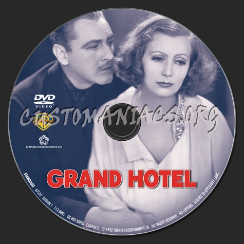 Grand Hotel dvd label