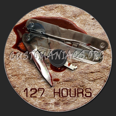 127 Hours blu-ray label