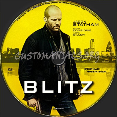 Blitz dvd label