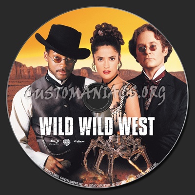 Wild Wild West blu-ray label