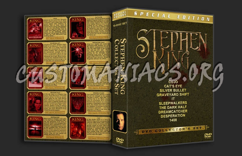 Stephen King Collector's Set dvd cover