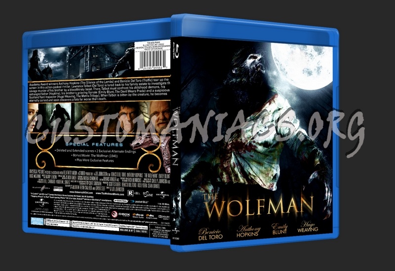 The Wolfman blu-ray cover