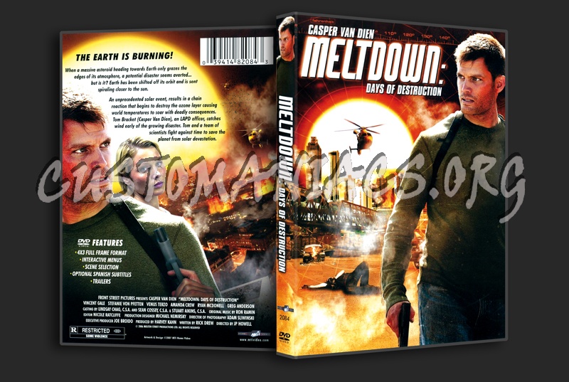 Meltdown: Days of Destruction dvd cover