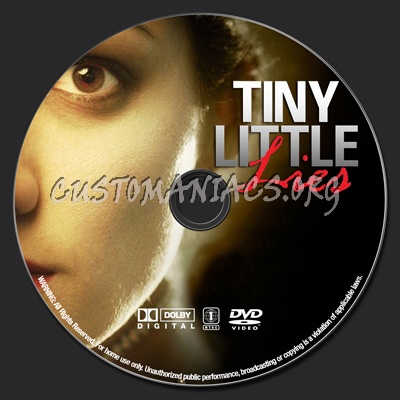 Tiny Little Lies dvd label