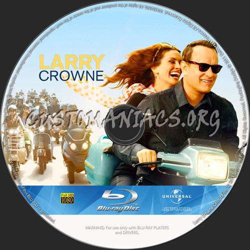 Larry Crowne blu-ray label