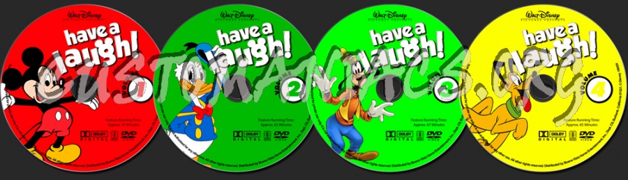 Have A Laugh Volues 1-4 dvd label