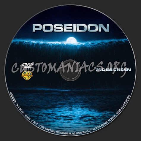 Poseidon dvd label