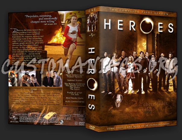 Heroes dvd cover