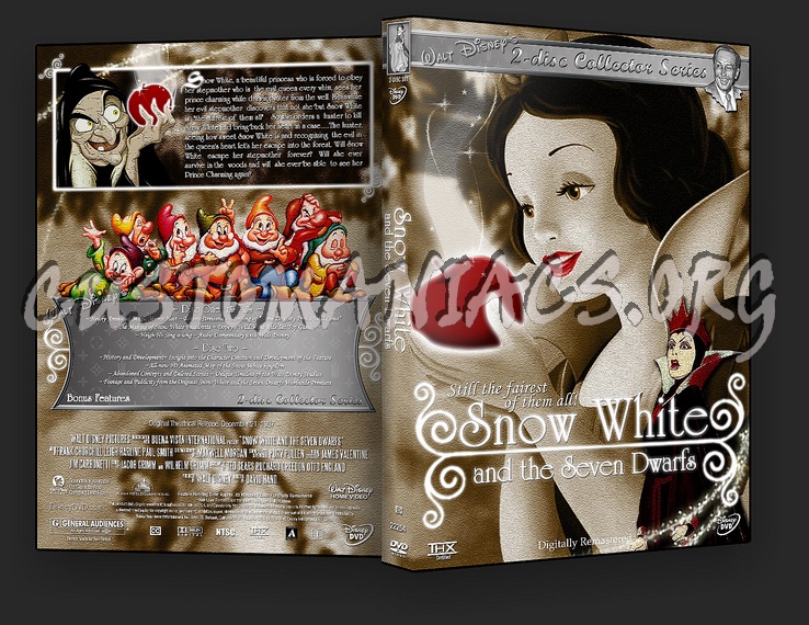 Snow White and the Seven Dwarfs dvd cover