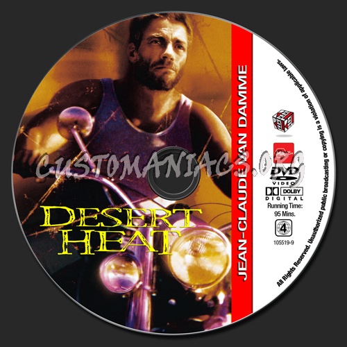 Van Damme Collection - Desert Heat (aka Inferno) dvd label