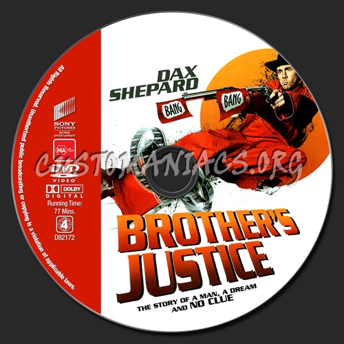 Brother's Justice dvd label