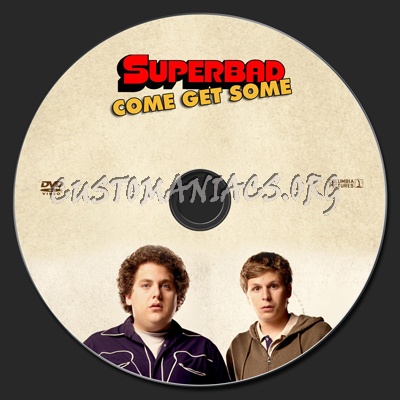 Superbad dvd label